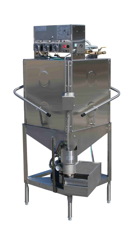 Representative commercial upright dishmachine